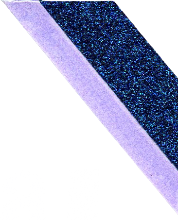 bandes de papier violette bleu