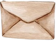 enveloppe en papier pour contact