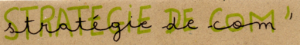 Stratégie de communication
