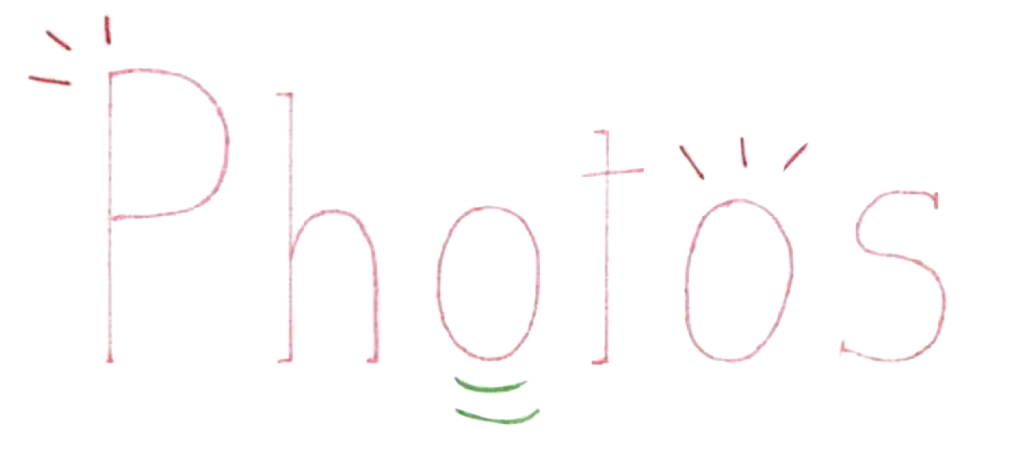 Ecriture manuscrite : Photo