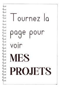 dessin cahier : mes projets