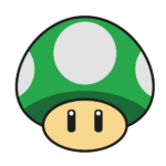 champigon vert Mario