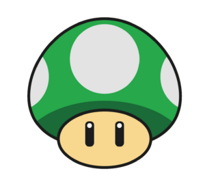 champigon vert Mario