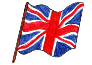 dessin drapeau Angleterre
