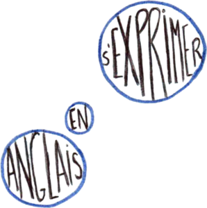 dessin bulle s'exprimer en anglais