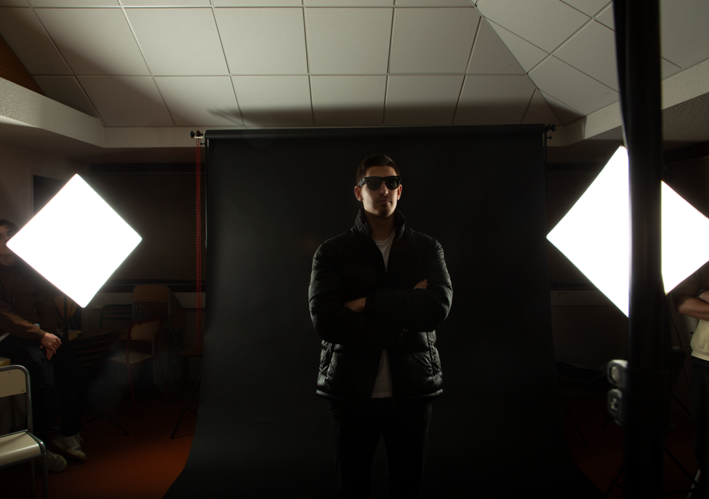 Photo studio avec moi dessus